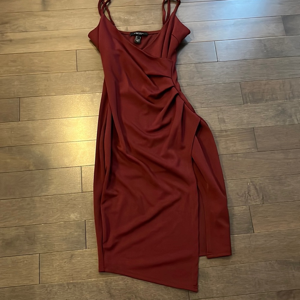 Maroon dress